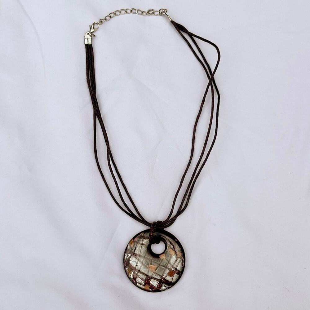 handcrafted vintage statement necklace